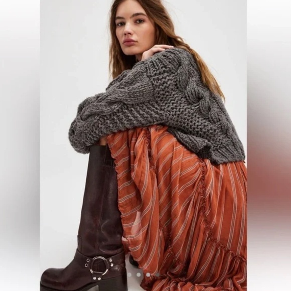 Free people FP One Ember Printed Midi Skirt - Picture 4 of 7